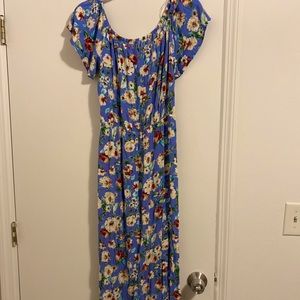 Floral maxi dress